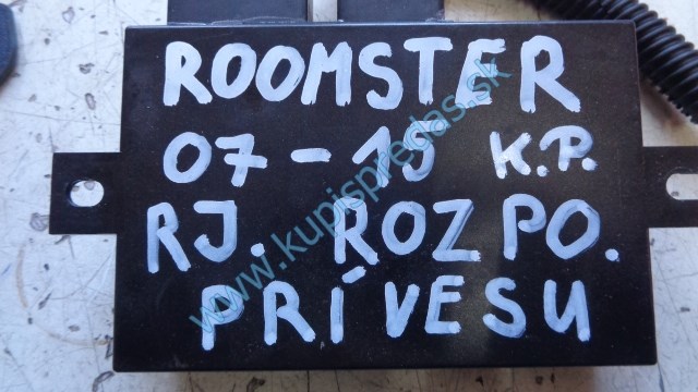 riadiaca jednotka na rozpoznanie prívesu na škodu roomster, 1K0907383F